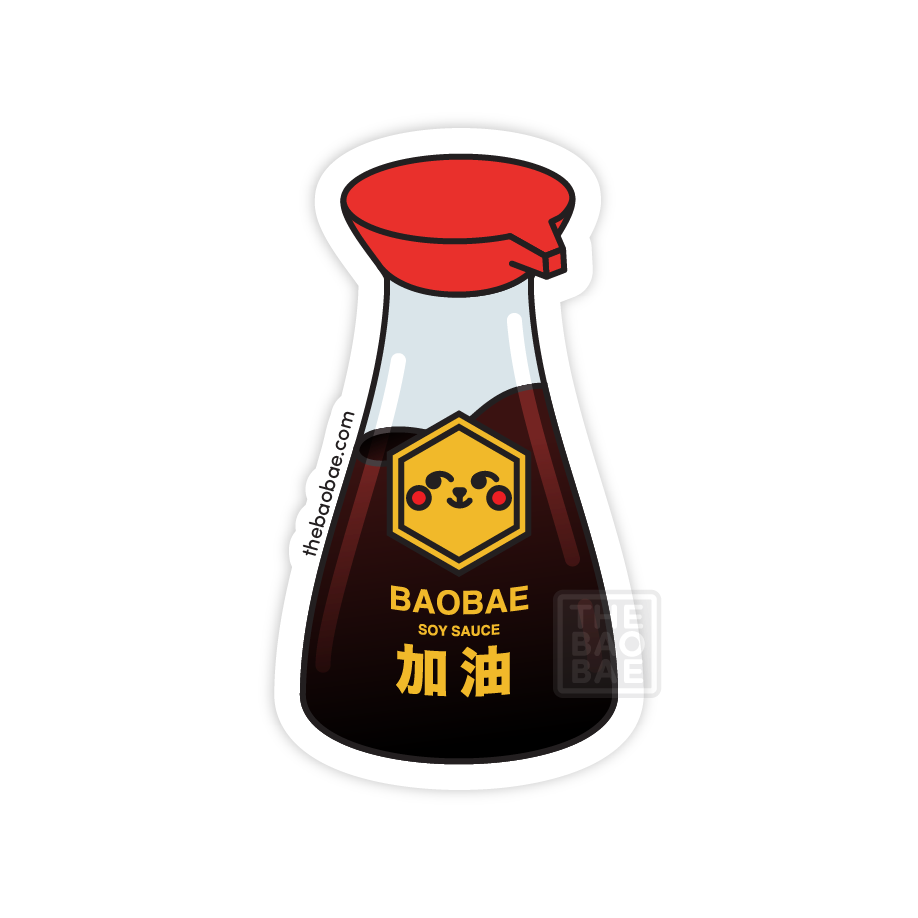Soy Sauce Bottle Add Oil Sticker