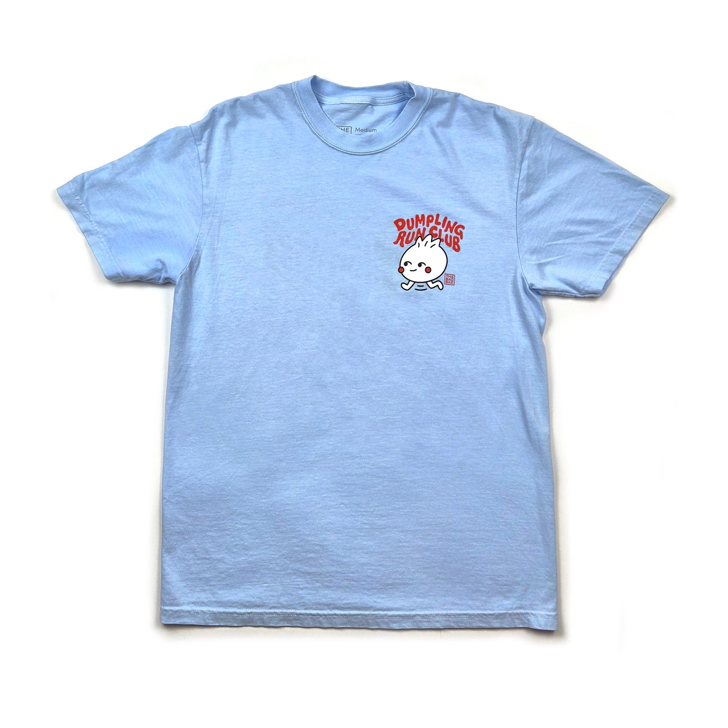 Dumpling Run Club Short Sleeve T-Shirt Blue