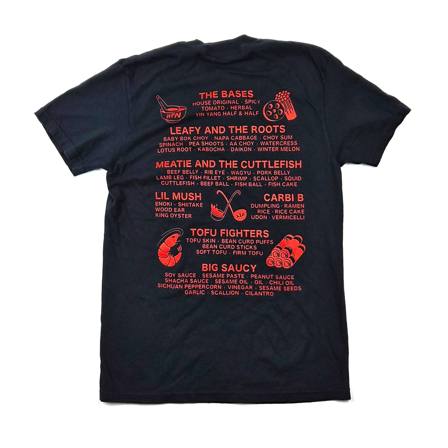 Hotpot Nation Short Sleeve T-Shirt Black