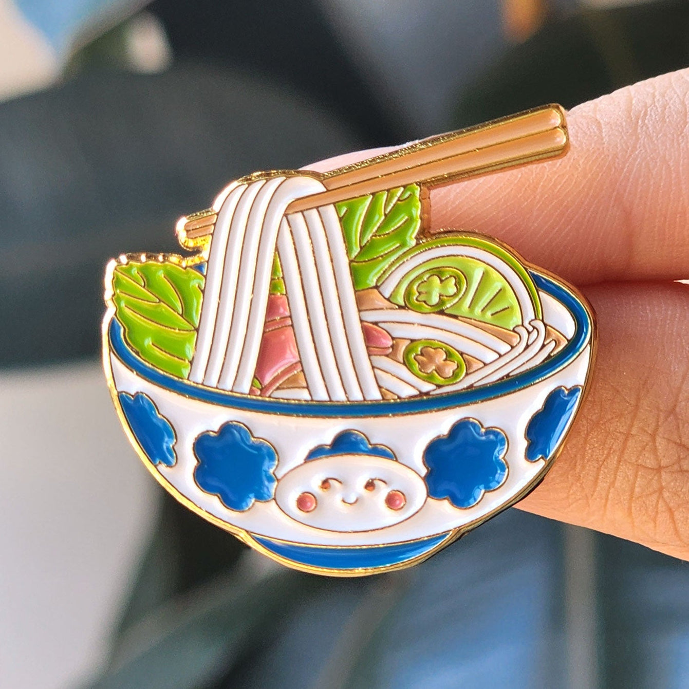 Vietnamese Pho Enamel Pin