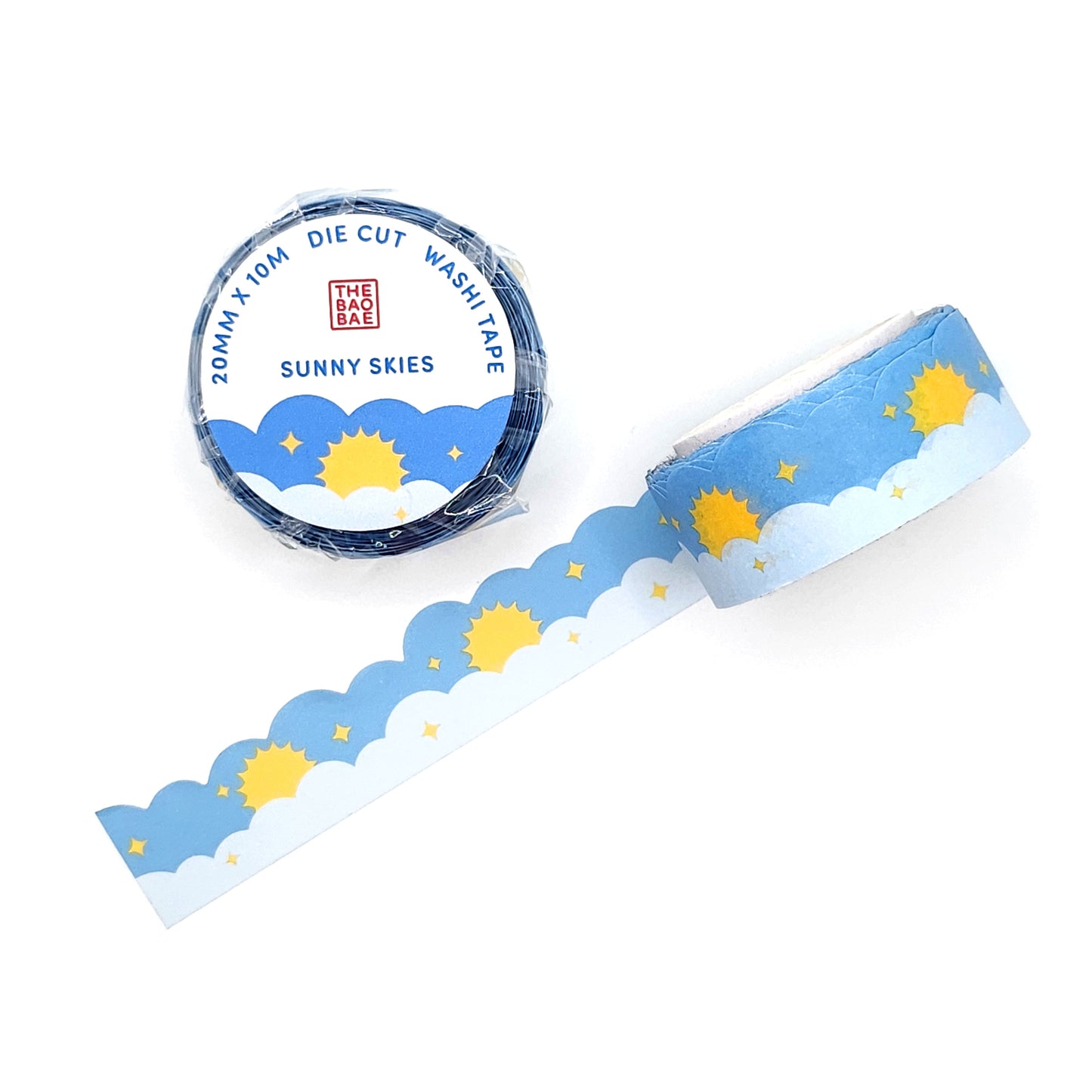 Sunny Skies Die Cut Washi Tape