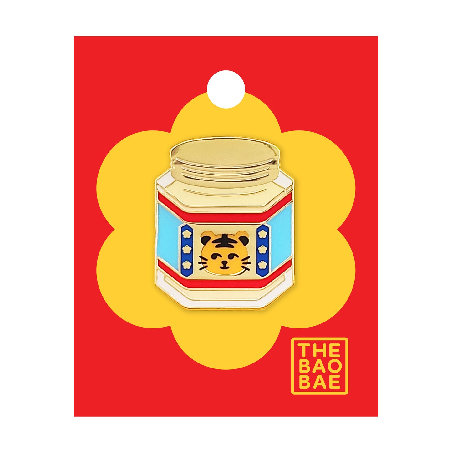 Tiger Balm Enamel Pin