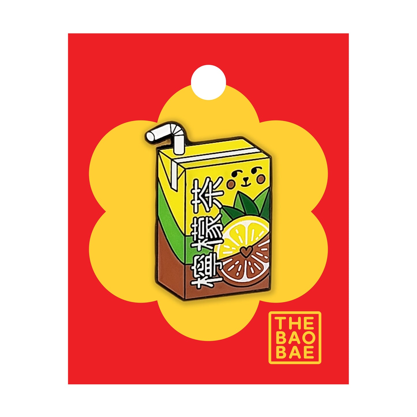 Vita Lemon Tea Enamel Pin