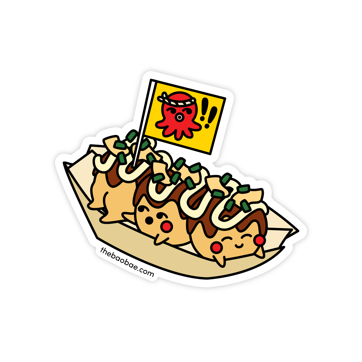 Takoyaki Sticker