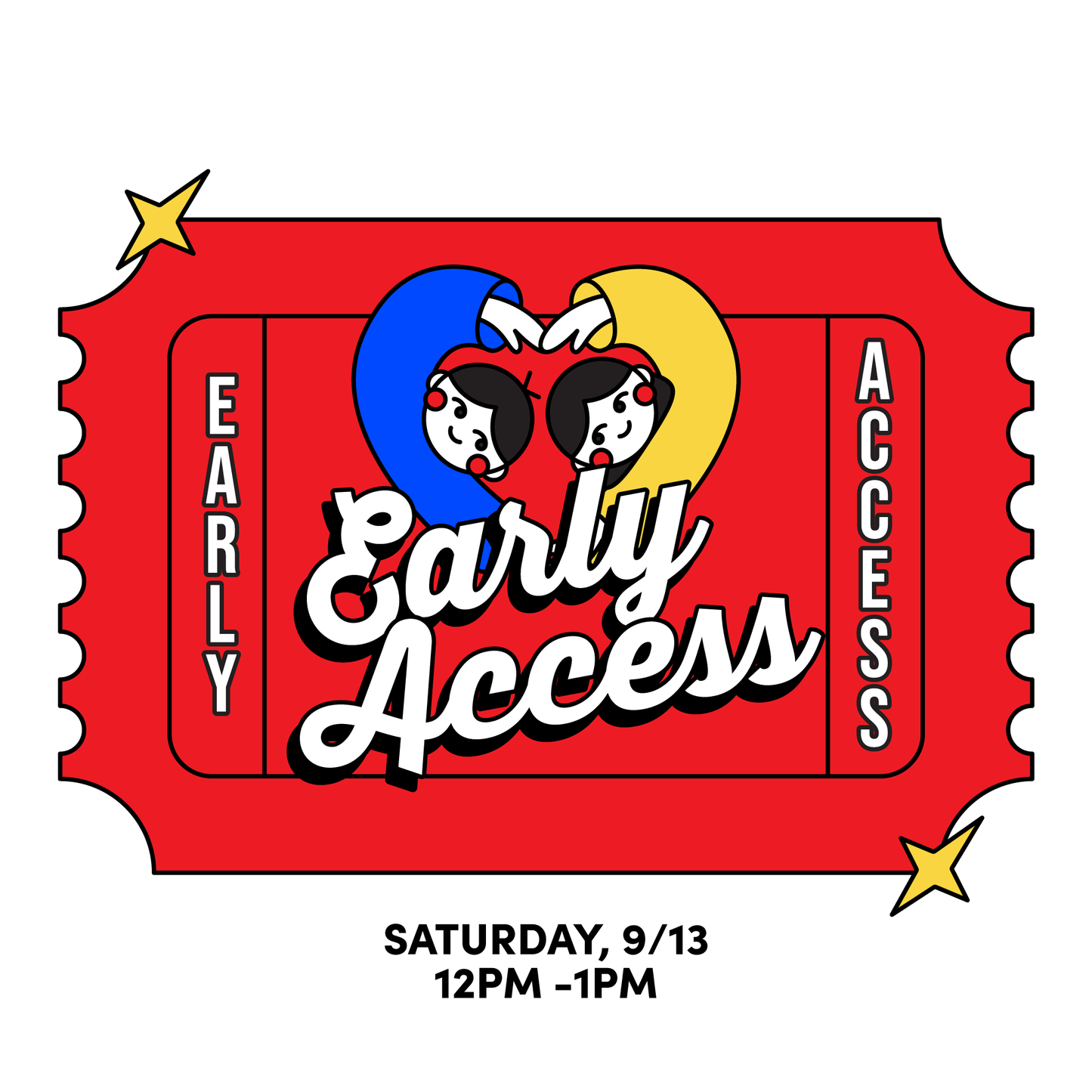 Friendship Market Early Access Ticket [SAT 9/13 @ 12-1PM]