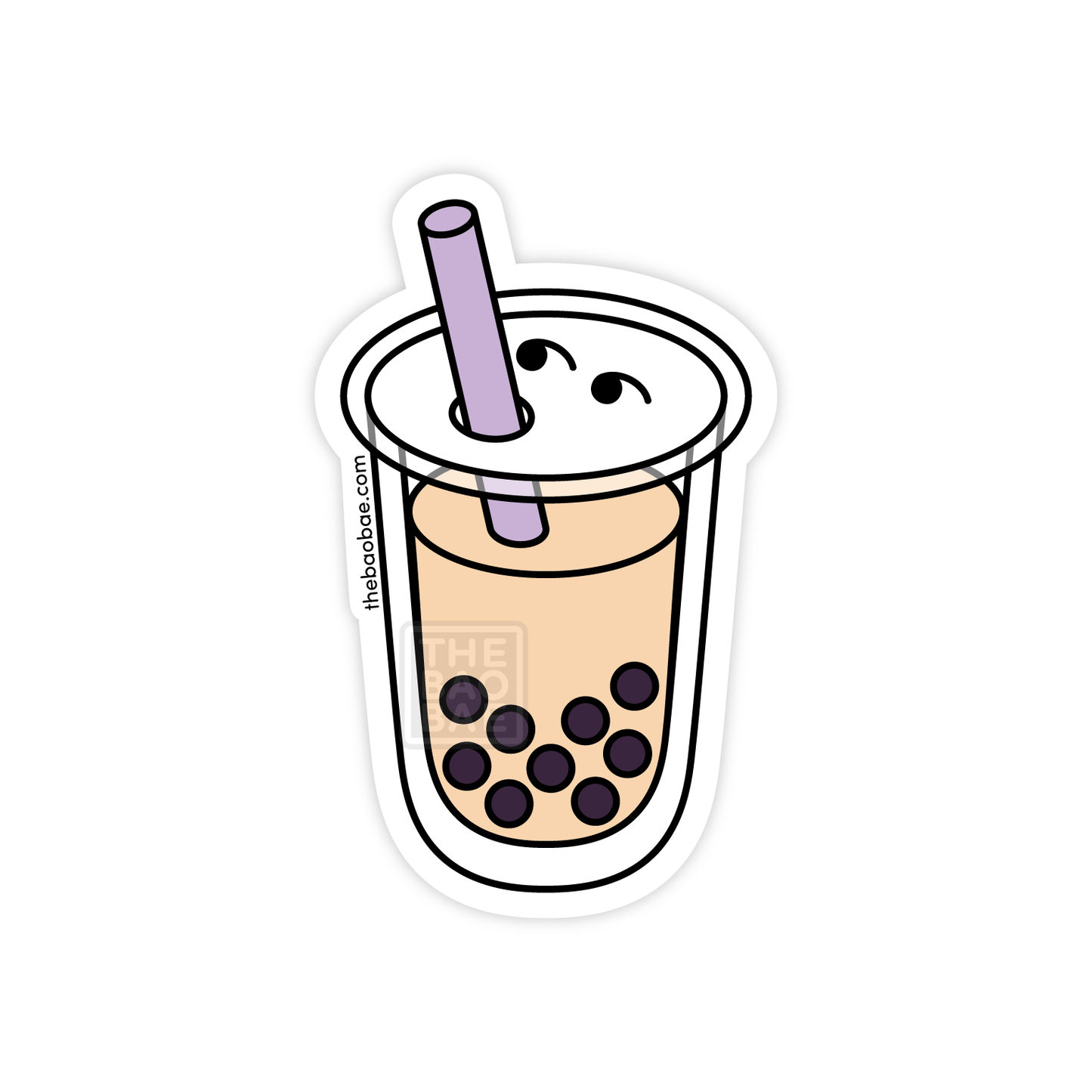 Bubble Milk Tea Boba Sticker