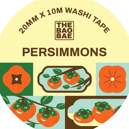 Persimmons Washi Tape