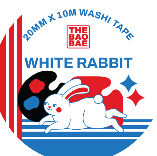 White Rabbit Washi Tape