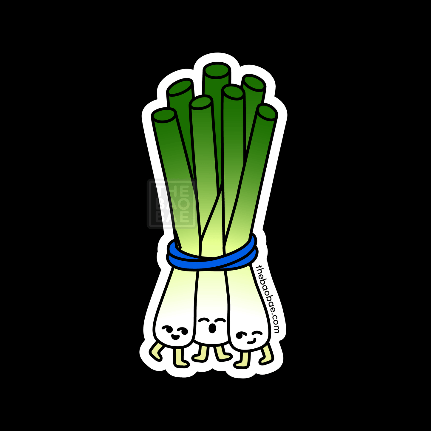 Scallions Green Onions Sticker