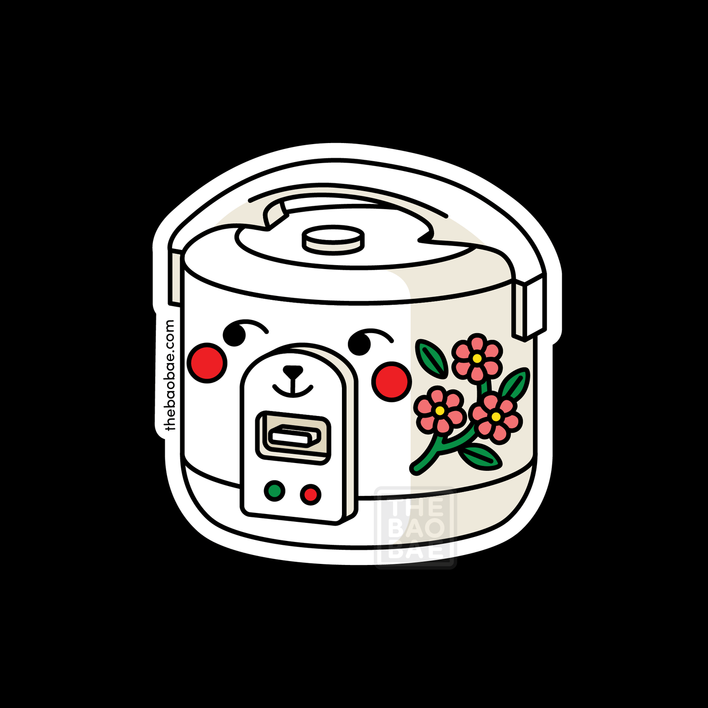 Rice Cooker Sticker