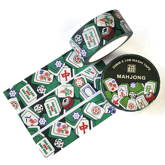 Mahjong Washi Tape