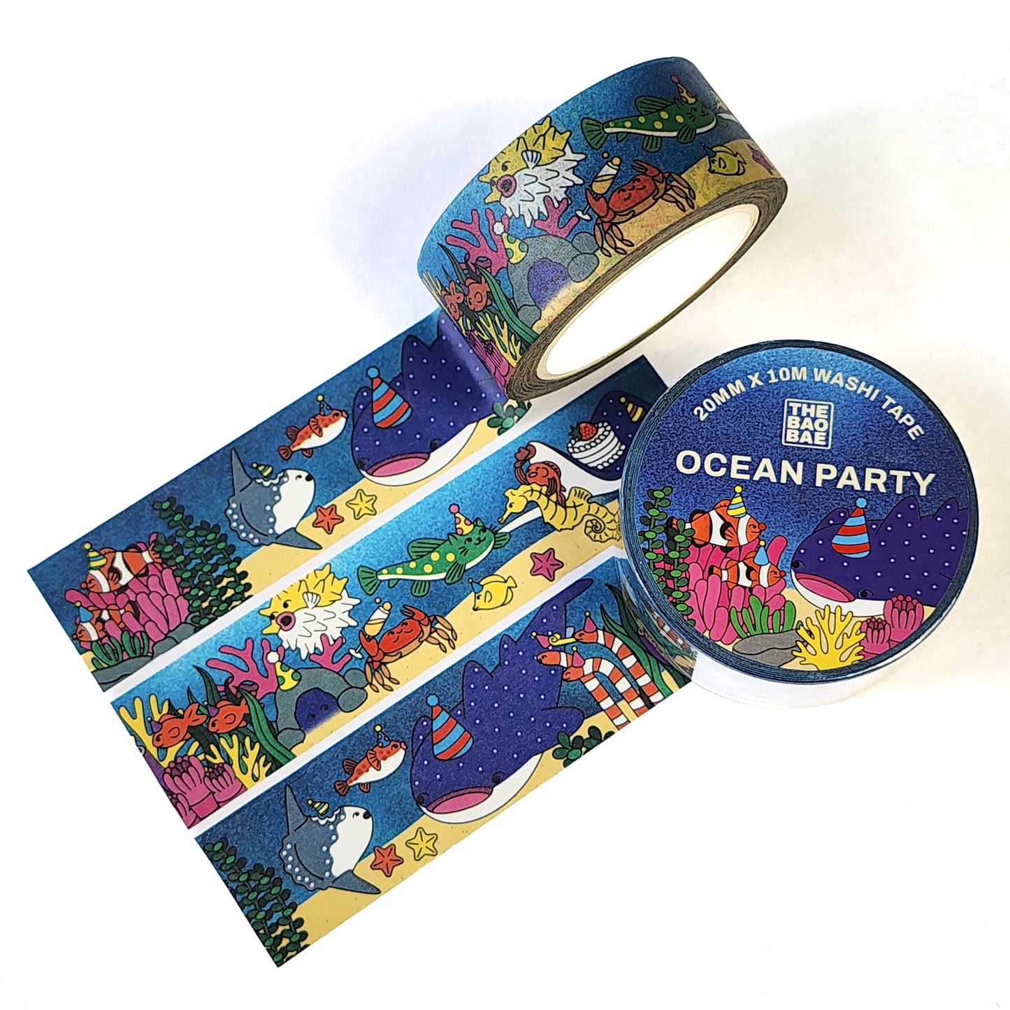 Ocean Party Washi Tape