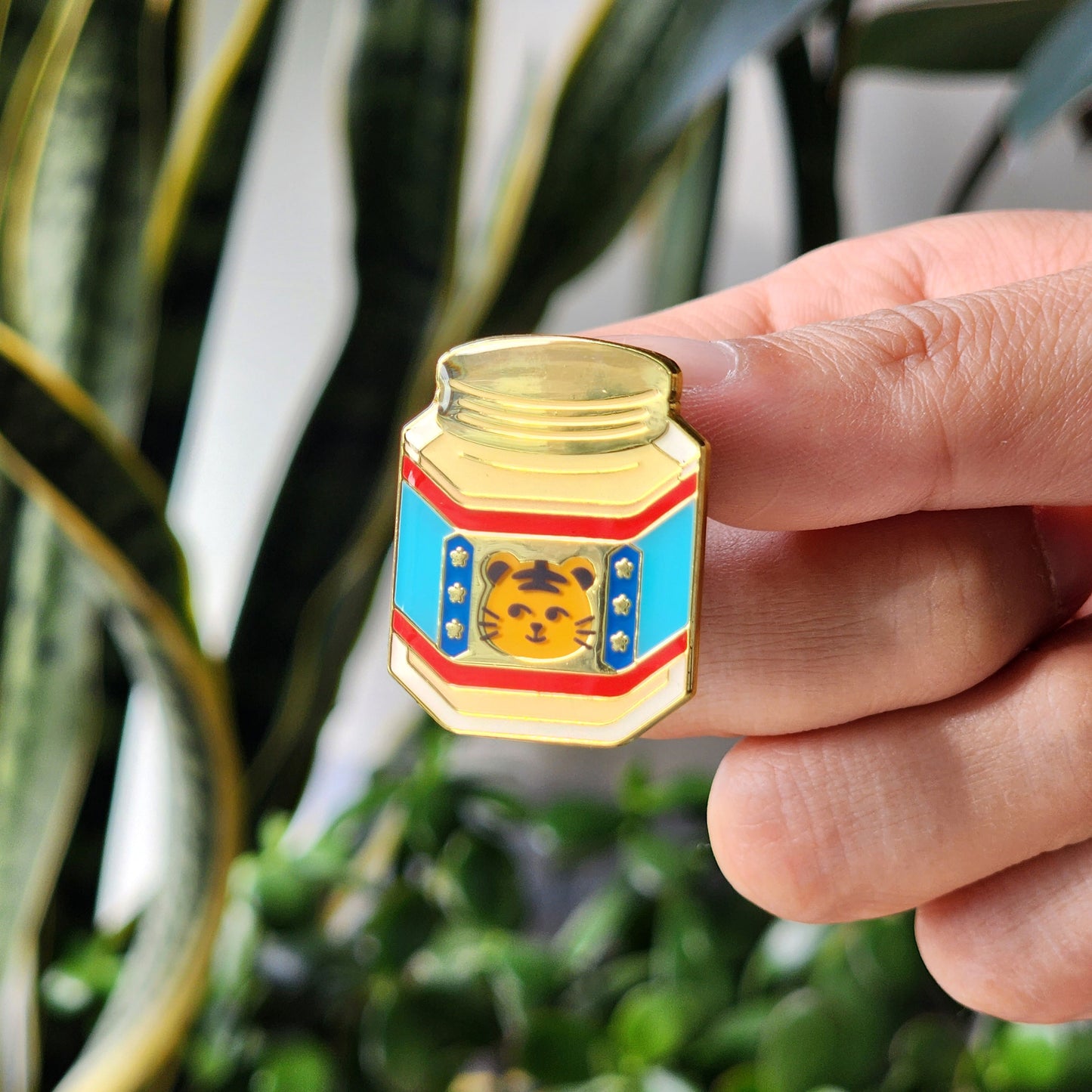 Tiger Balm Enamel Pin
