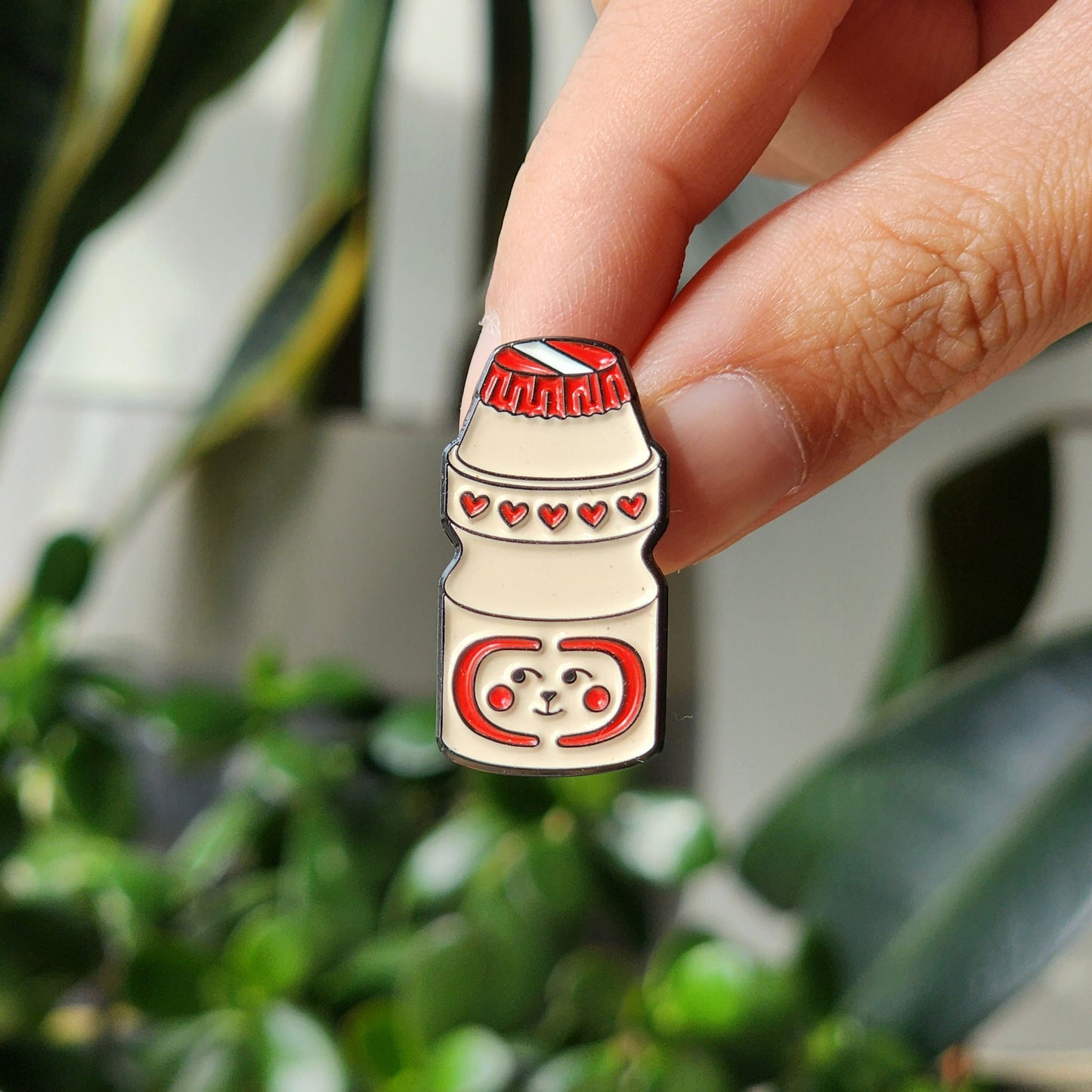 Yakult Enamel Pin