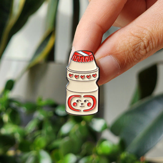 Yakult Enamel Pin