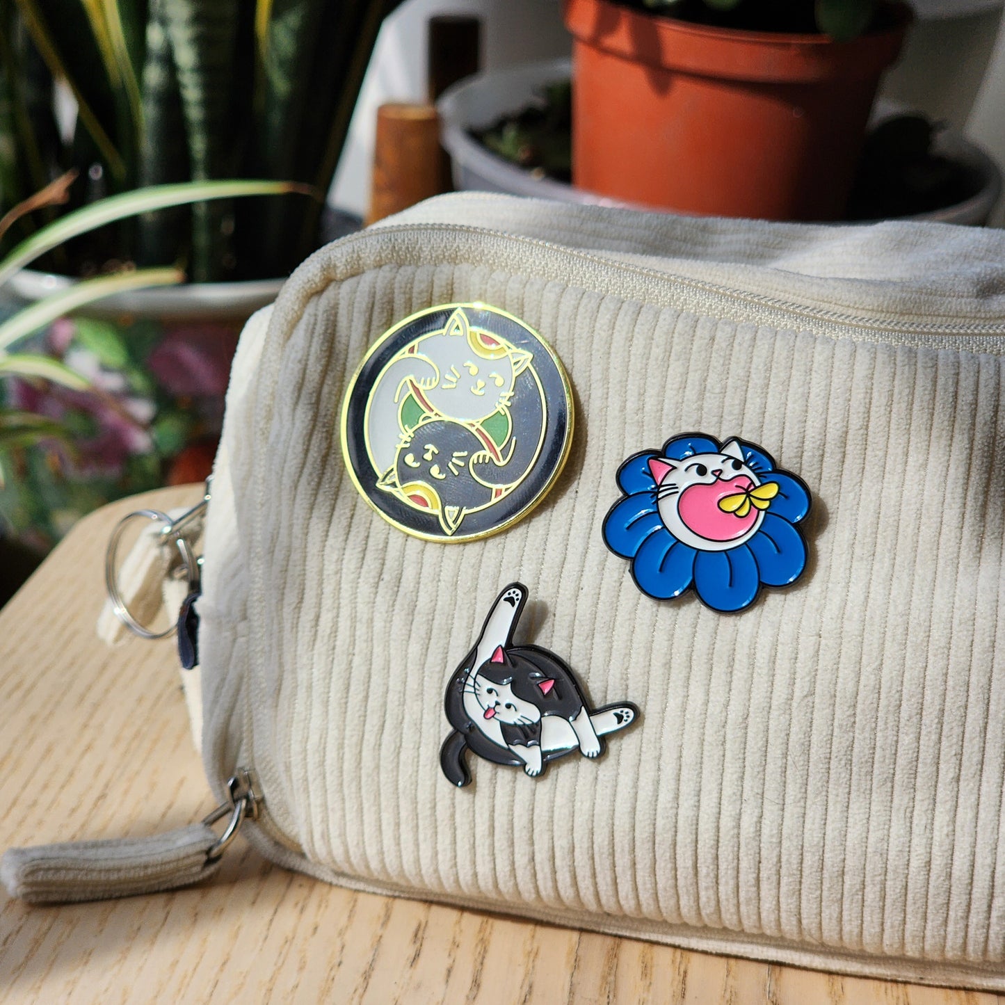 Butthole Cat Cleaning Pin