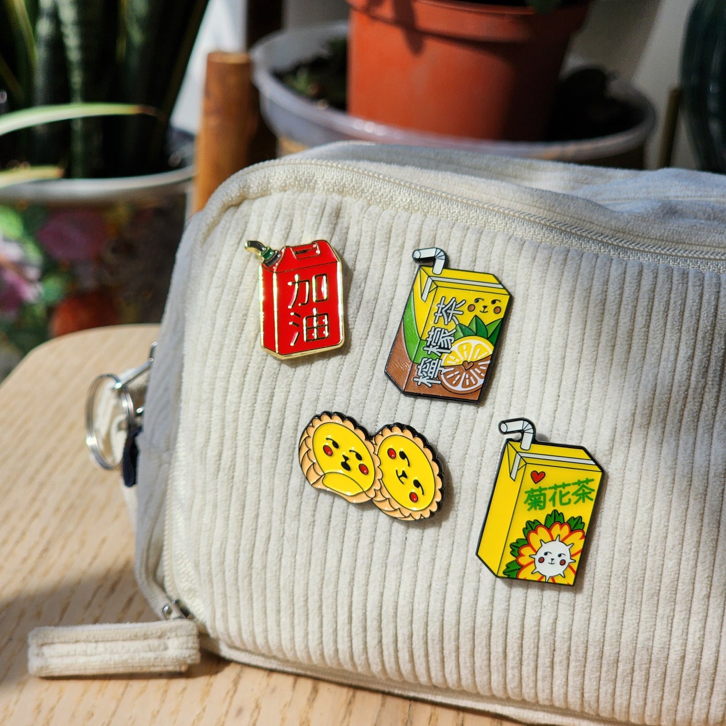 Egg Tart Enamel Pin