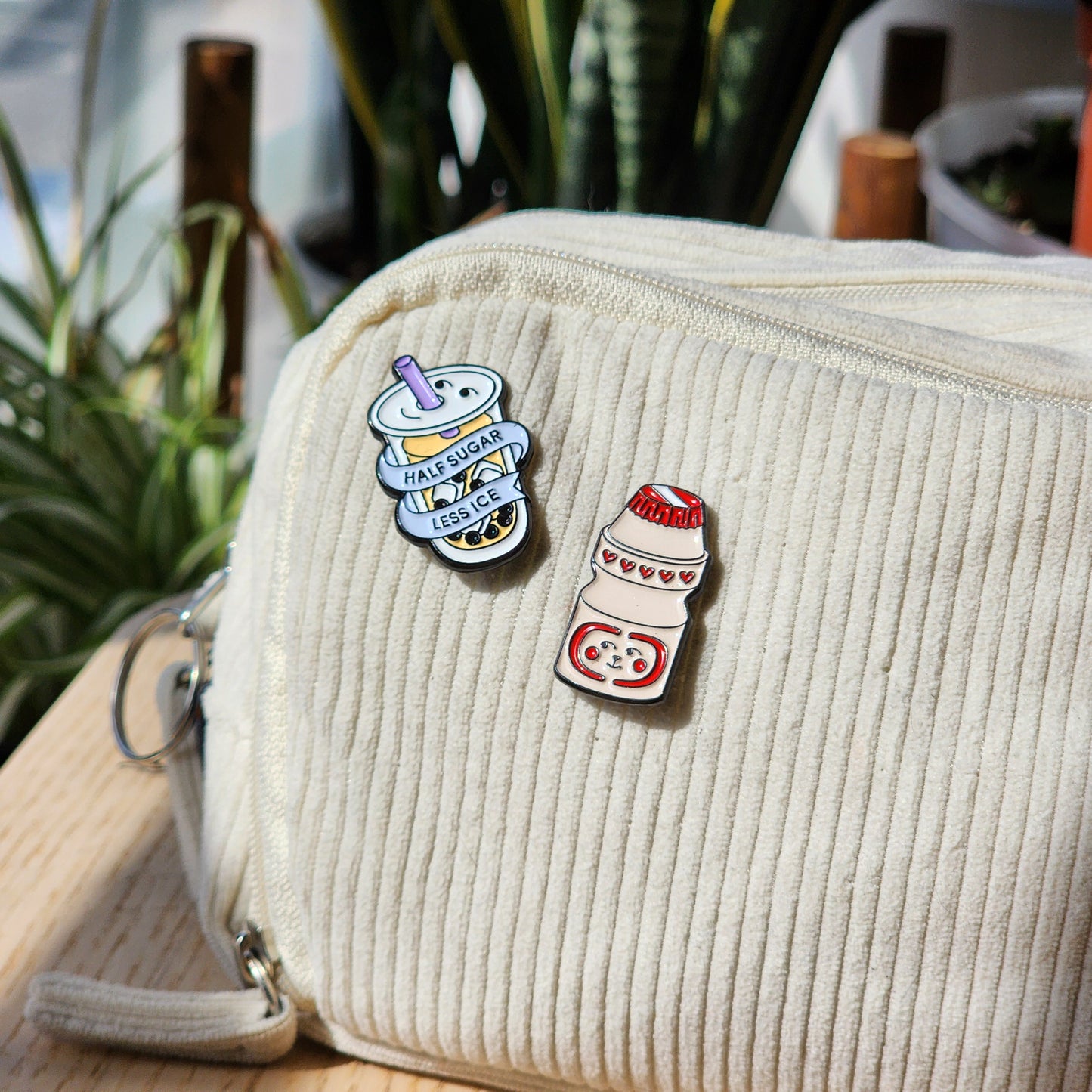 Yakult Enamel Pin