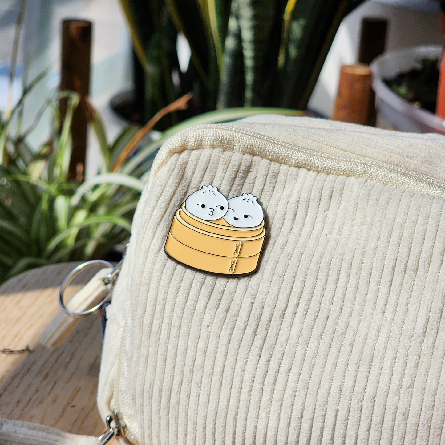Bao Buddies Dumpling Steamer Enamel Pin