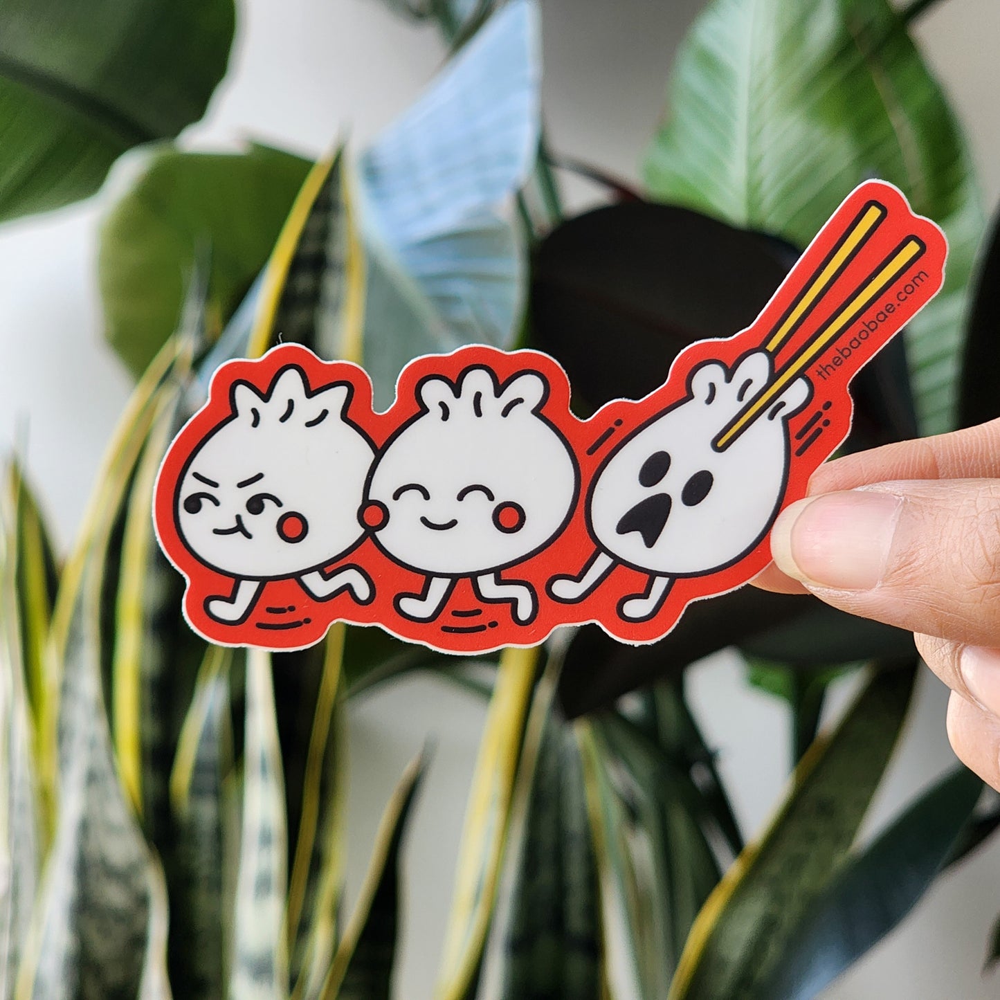 Dumpling Run Sticker