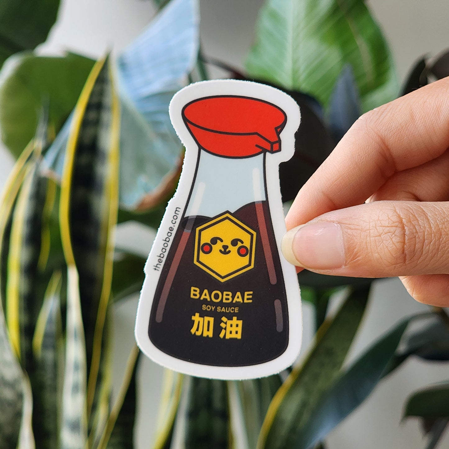Soy Sauce Bottle Add Oil Sticker