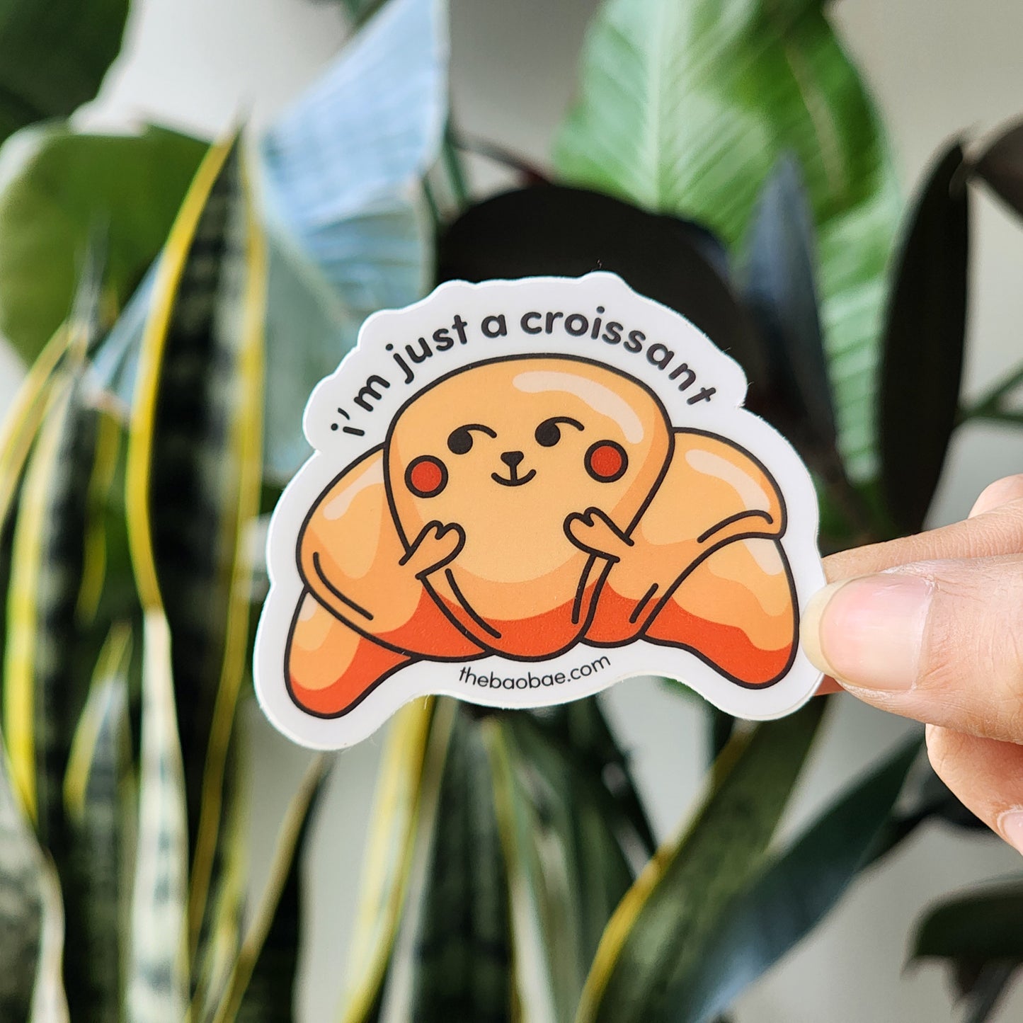 I’m Just a Croissant Sticker