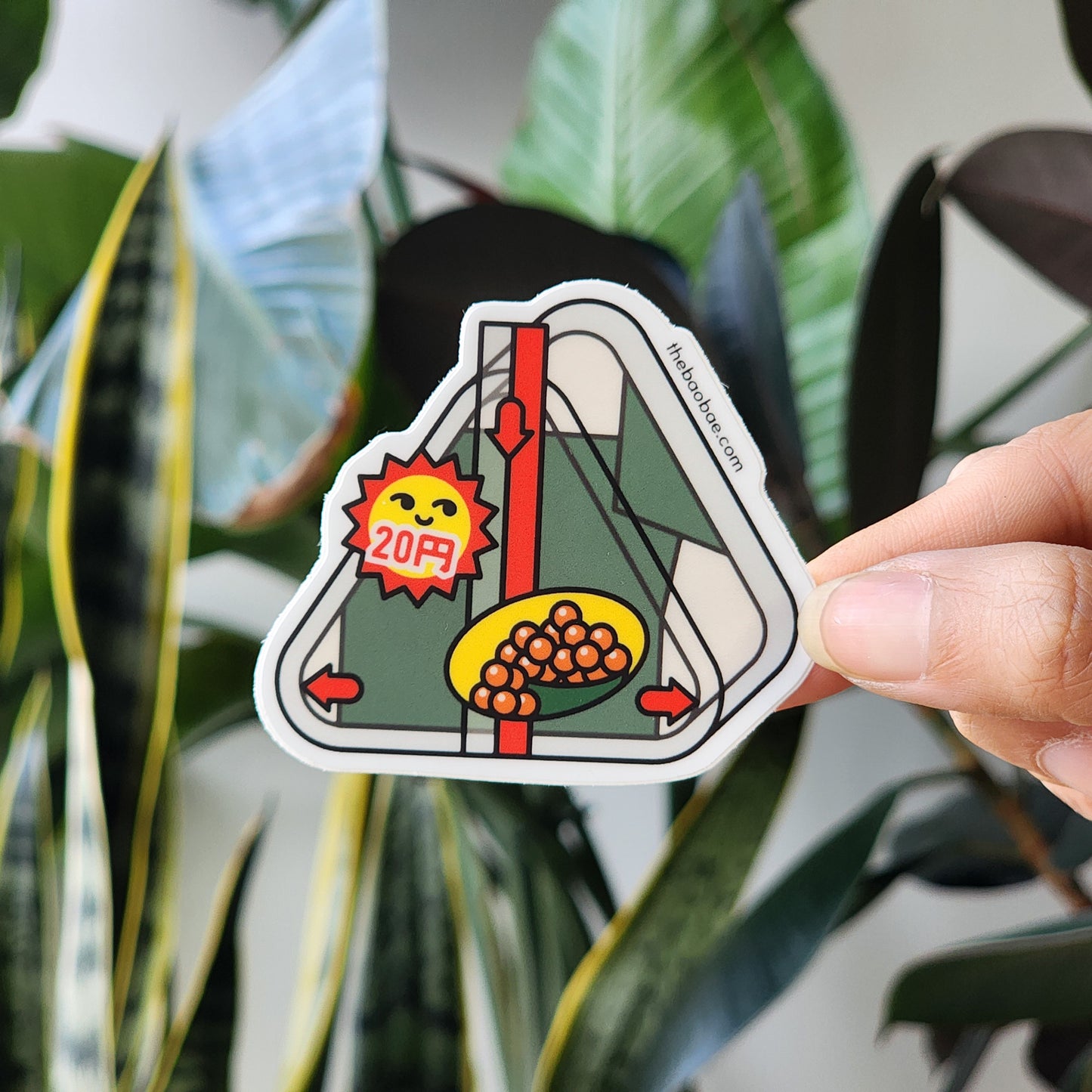Onigiri Rice Ball Sticker