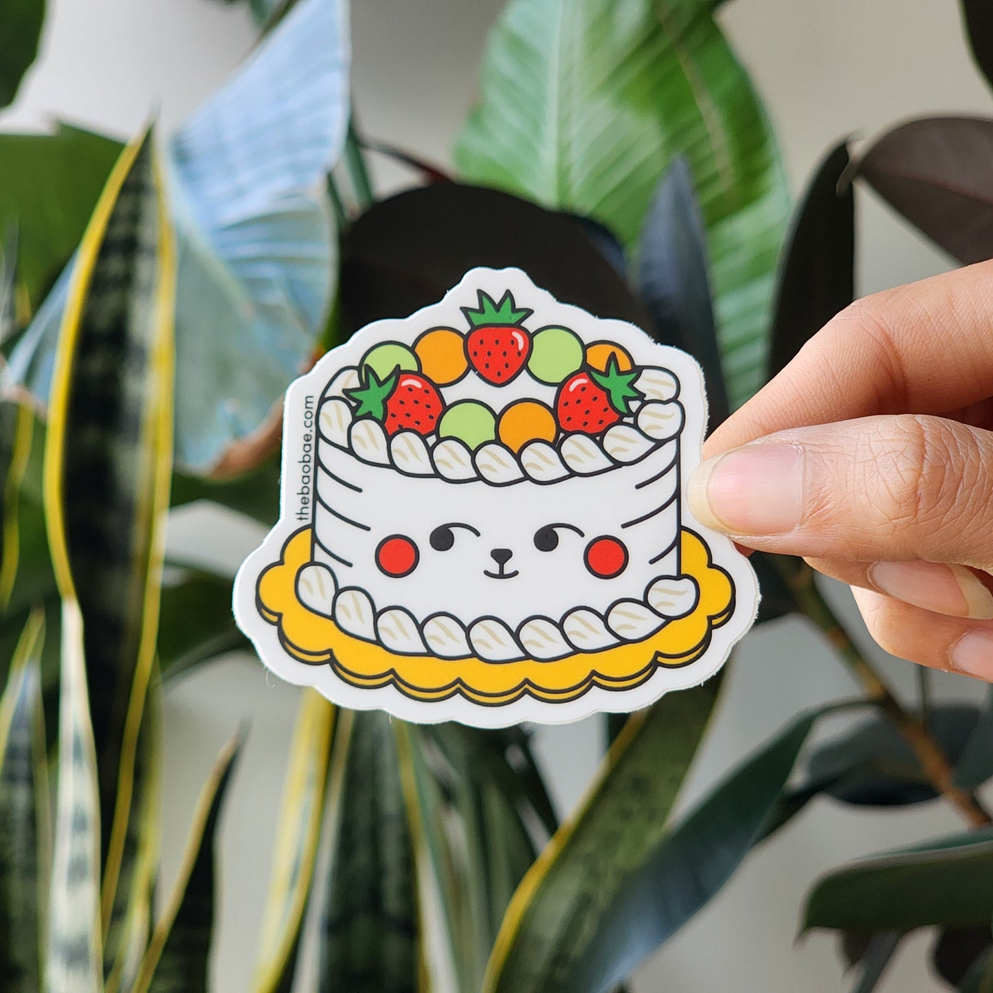 Fruit Cake Sticker