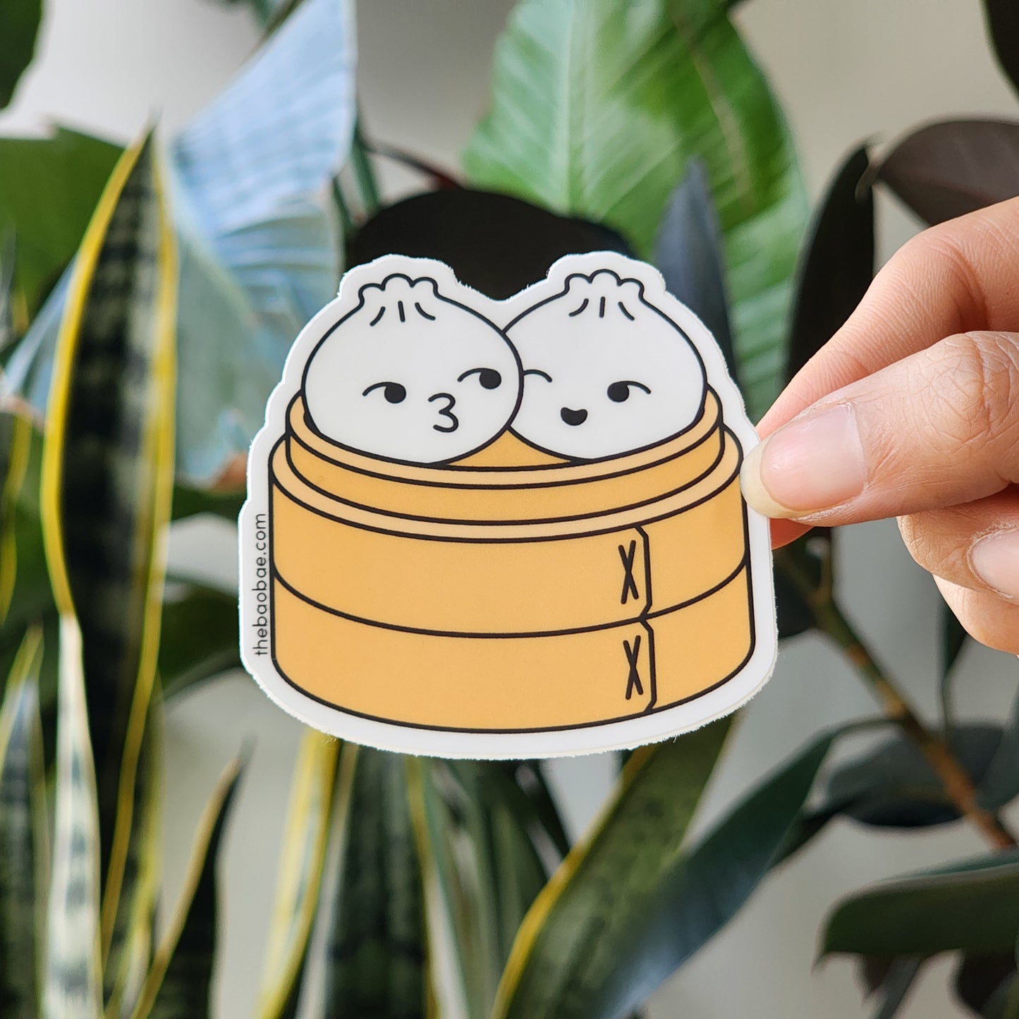 Bao Buddies Dumpling Steamer Basket Sticker
