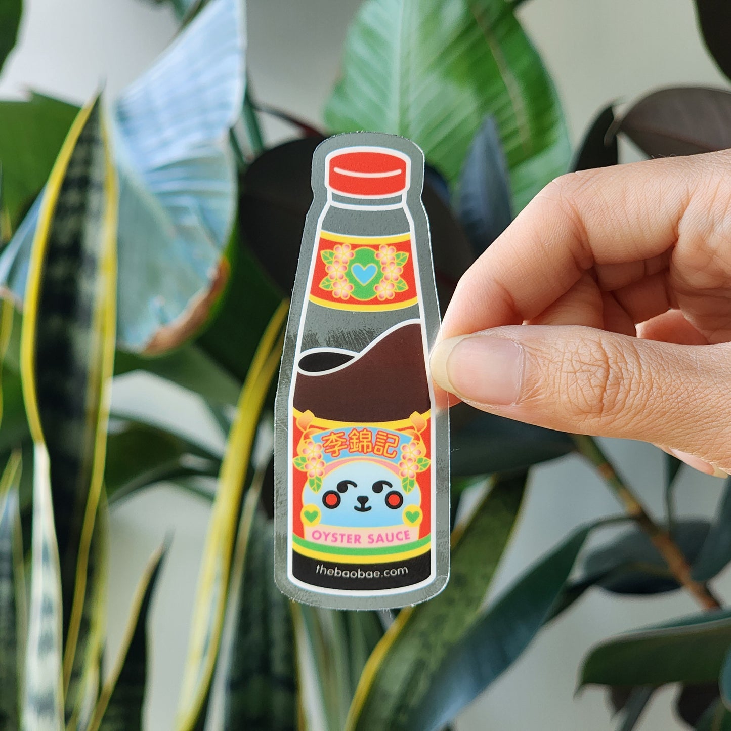 Oyster Sauce Clear Sticker