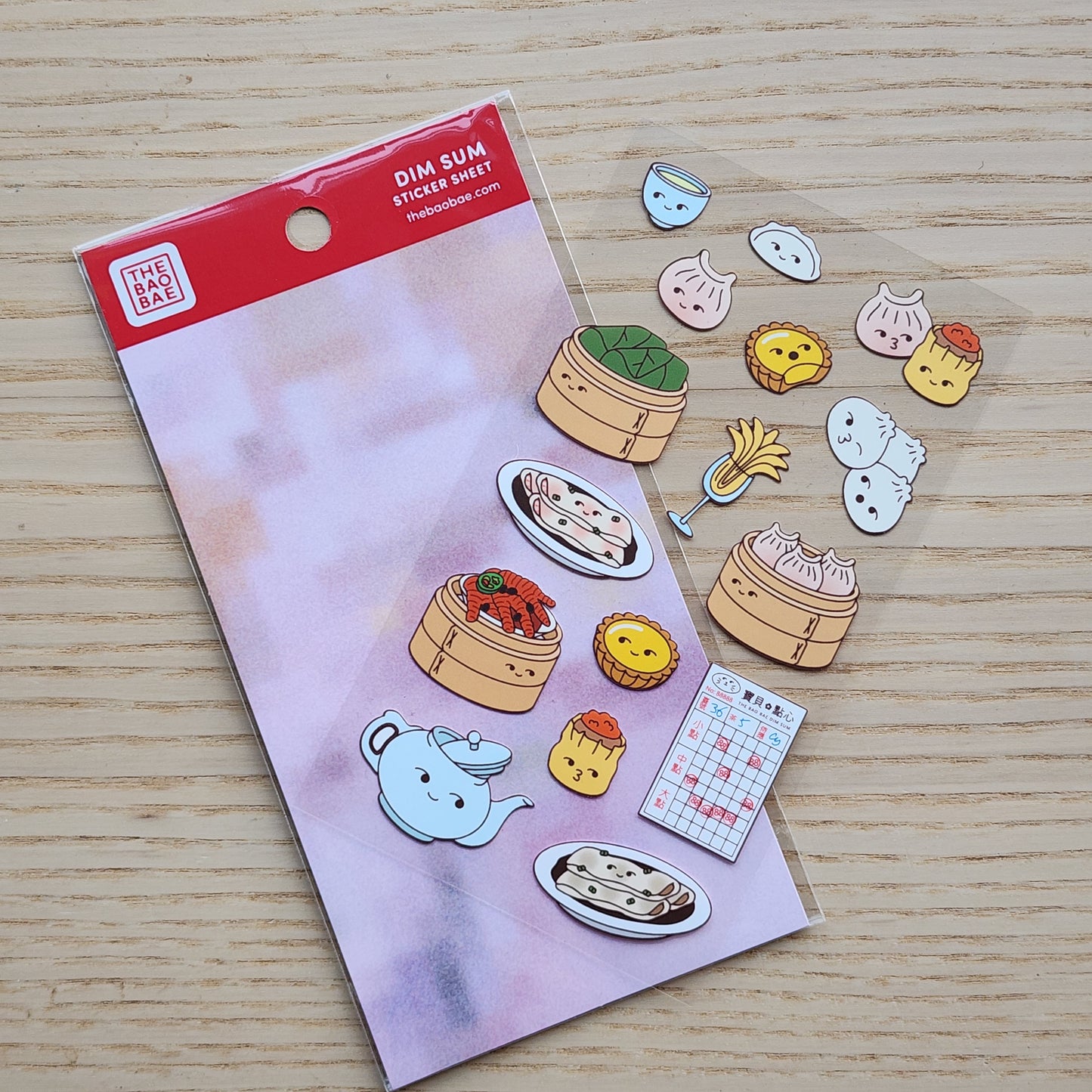 Dim Sum Sticker Sheet