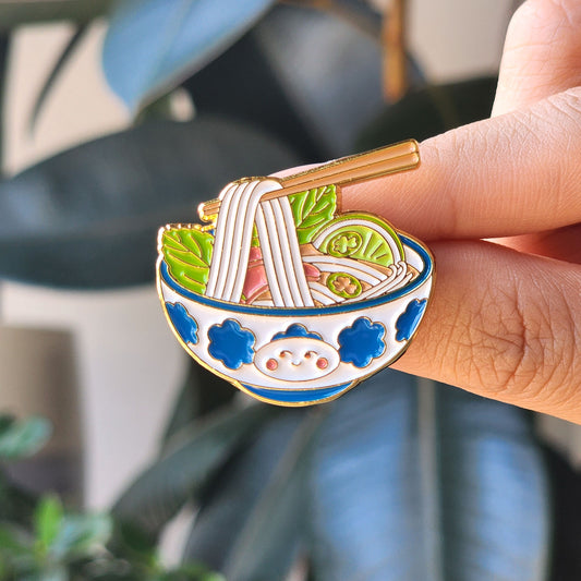 Vietnamese Pho Enamel Pin