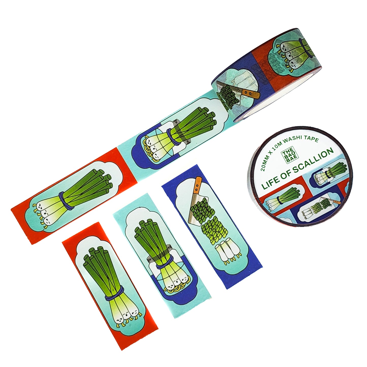Life of Scallion Washi Tape