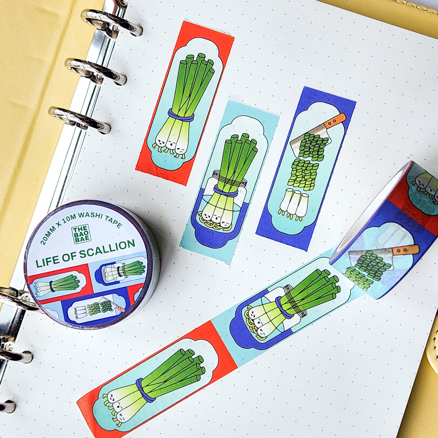 Life of Scallion Washi Tape