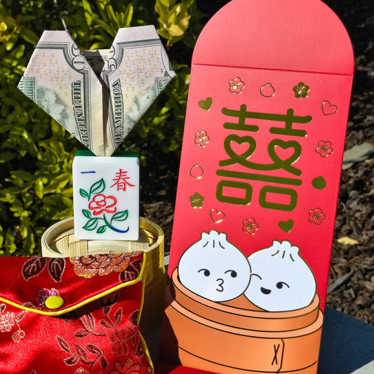 Double Happiness Baos 囍 Wedding Red Envelopes