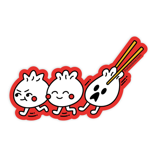Dumpling Run Sticker