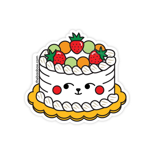 Fruit Cake Sticker