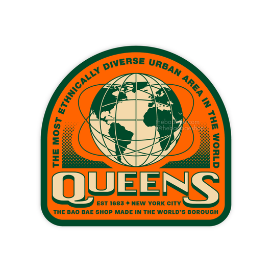 Queens NYC Diversity Badge Sticker Vol. 2